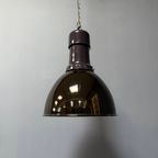 Grote Zwart Emaille Bauhaus Fabriekslamp thumbnail 13