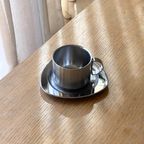 Vintage Stainless Steel Coffee Cup thumbnail 5