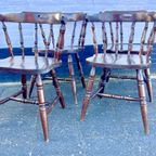 Set Van Vier Stevige Cafestoelen thumbnail 7