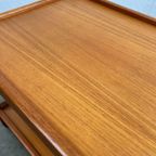 Vintage Deense Trolley / Bijzetmeubel, Teak, Brdr Furbo, 1960's thumbnail 12
