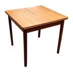 Vintage Eettafel Table Teak Fineer Jaren 60 Uitschuifbaar thumbnail 19