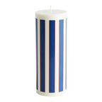 Hay Column Kaars L - Off-White/Brown/Blue - Tweedekans thumbnail 2