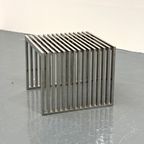 Eichholtz Carlisle Bijzettafel In Gepolijst Rvs thumbnail 10
