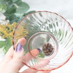 Set Van 5 Rosaline Swirl Arcoroc France Roze Schaaltjes Persglas | Kerst thumbnail 3