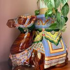 Vintage Bohemian Kameel Dromedaris Sidetable / Plantentafel thumbnail 2