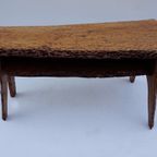 Salontafel Notenhout, Boomstam Tafel, Sidetable thumbnail 4