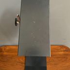 Black And Chrome Table Lamp By Josef Hurka For Napako 1960S thumbnail 10