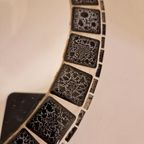 50's Vintage Ronde Spiegel Mozaique Jaren 50 Fifties thumbnail 4