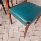 Set 4 Vintage Stoelen Deense Stoelen Jaren 60 thumbnail 11