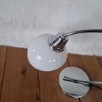 Vintage Bauhaus Stijl Tafel Lamp Chrome Glas thumbnail 10