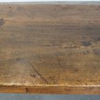 Antieke Franse Boeren Eettafel Uit De Vroege 19e Eeuw Met Twee Laden En Een Broodplank thumbnail 10