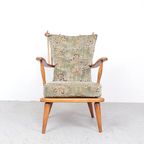 Zweedse Vintage Spijlen Fauteuil Jaren 50 thumbnail 4