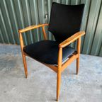 Vintage Scandinavische Bureaustoel Fauteuil Jaren 60 thumbnail 7
