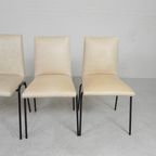 Set Van 4 Meurop Stoelen Door Pierre Guariche, Jaren 50 thumbnail 11