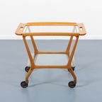 Italian Mid-Century Serving Trolley/Bar Cart By Ico Parisi For Angelo De Baggis, 1950’S thumbnail 4