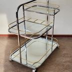 Vintage Barcart, Trolley, Serveertafel thumbnail 8