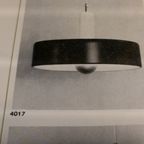 Anvia Almelo - J. Hoogervorst - "Model 4017" - Ufo Hanglamp - Antraciet - Dutch Design - 60'S thumbnail 9