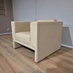 Leolux Trabacalo - Fauteuil - Crème - Leder - Design thumbnail 13