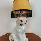 Vintage Tafellamp Van Keramieken Labrador thumbnail 2