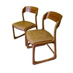 Originele Emile & Walter Baumann Eetkamerstoelen Jaren 60 thumbnail 6