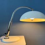 Vintage Hala Busquet / Hala 144 Tafellamp Van Herman Busquet - Witte Bauhaus Bureaulamp thumbnail 6