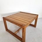 Vintage Latten Bijzettafel Karin Möbring Voor IKEA thumbnail 9