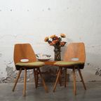 Vintage Lollipop Stoelen František Jirák | Groen thumbnail 2