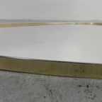 Asymmetrische Vintage Spiegel Met Gouden Rand, Jaren 60 thumbnail 8
