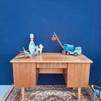 Vintage Bureau In Bauhaus Style, Retro Industriëel, Desk thumbnail 14