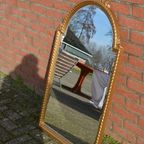 Vintage Deknudt Spiegel Met Facet Geslepen Glas thumbnail 5