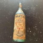 Grote Vintage Fles Martini Drank Fles 3 Liter thumbnail 4