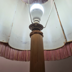 Vintage Rotan Lamp Met Plantenbakjes thumbnail 2