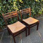 2X Pastoe Stoel Met Biezen Zitting thumbnail 9