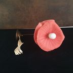 Wandlamp - Vorm Van Bloem - Bloemenlamp - Buigbaar - Rood thumbnail 3
