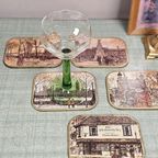 Vintage Coasters / Onderzetters London (6X) thumbnail 3