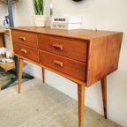 Vintage Jaren '60 Sideboard, Sidetable, Ladekast(je) thumbnail 6
