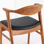 Set 4 Erik Kirkegaard Hong Mobelfabrik Stoel Stoelen Vintage thumbnail 11