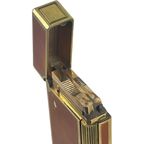 S.T Dupont - Xxl Model, Extremely Rare - Chinese Lacquer - Vintage Table Lighter - Filled And Wor thumbnail 4