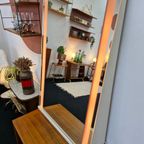 Grote Vintage Spiegel Met Verlichting Jaren 70 thumbnail 5