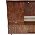 Vintage Highboard Wandmeubel Jaren 60 Rosewood Fineer thumbnail 6