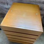 Scandinavisch Design Houten Ladekast , Jaren 70 thumbnail 6