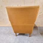 50's Vintage Fauteuil Perzik Kleur Fifties Retro Fauteuil thumbnail 9