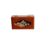 Vintage Chinese Lak Sieraden Doosje, Jaren '70 thumbnail 5