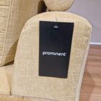 30% Korting- Nieuw - Prominent Trevi Hoekbank - Stof - Geel thumbnail 6