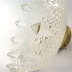 Vintage Glazen Lampenkap Geslepen Glas thumbnail 7
