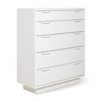 HKLIVING Houten Ladenkast Wit thumbnail 2