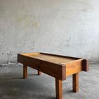 Brutalist Pine Side Table thumbnail 2