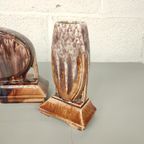 Porseleinen Art Deco Klokstel thumbnail 4