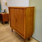 Vintage Deense Kast Kastje Highboard Silkeborg thumbnail 8