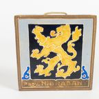 Faience- En Tegelfabriek Westraven - Cloisonné Tegel - Tegel Noord Brabant - 1930/1949 thumbnail 3